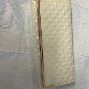 Cream colored wallet